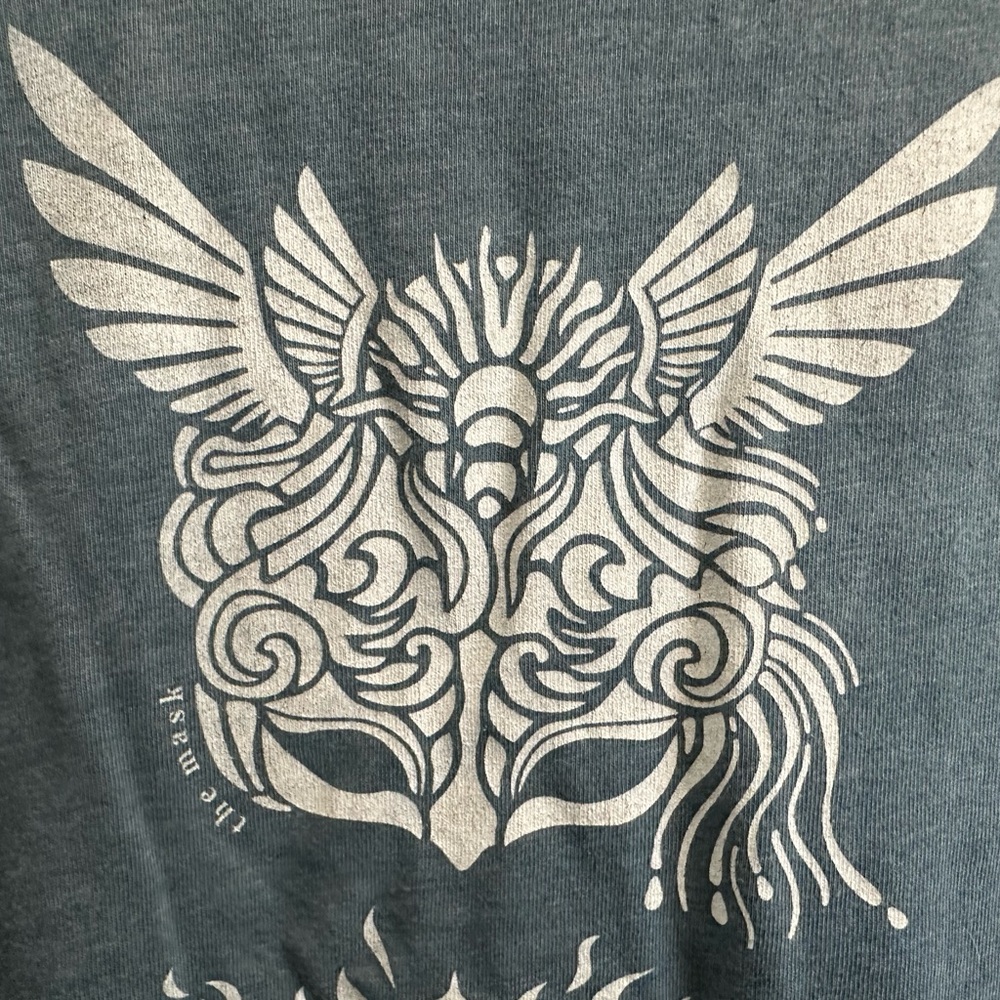 Bookish Long Sleeve Tee: Silver Flames Nesta - Picture 3 of 6